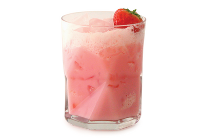 Strawberries & Cream Vodka Cocktail